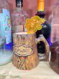 Image 2 of The Hidden Tiki Studio Octopus with Cocktails Swizzles 