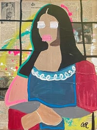 Image 3 of Playful Mixed Media on Canvas