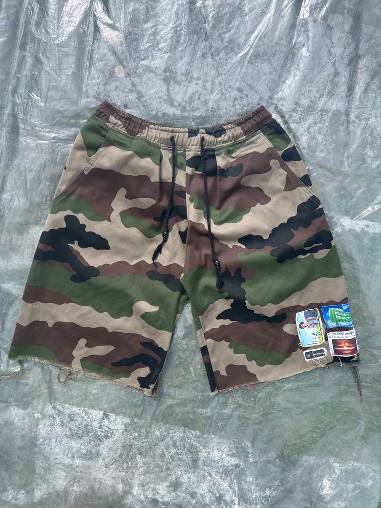 Image of Baggy Shorts - US Woodland Camo 