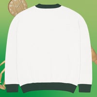 Image 4 of Sweet (ish) Relaxed Fit Knitted Crew Neck Sweater