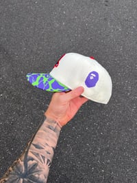 Image 2 of PURPLE BRIM BUZZ LIGHTYEAR BOSTON RED SOX  CUSTOM FITTED CAP