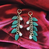 Image 3 of Peaches & Pearls Dangles