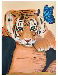 Image 1 of “Embrace your stripes” print