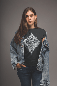 Image 1 of "Create" Calligraphy Tee - Design By Wiser Oner