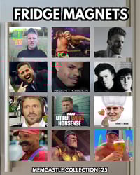 Image 1 of Fridge Magnet (Memecastle '25)