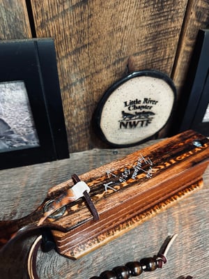 Image of Macassar Ebony/Mahogany with Snakewood inlays