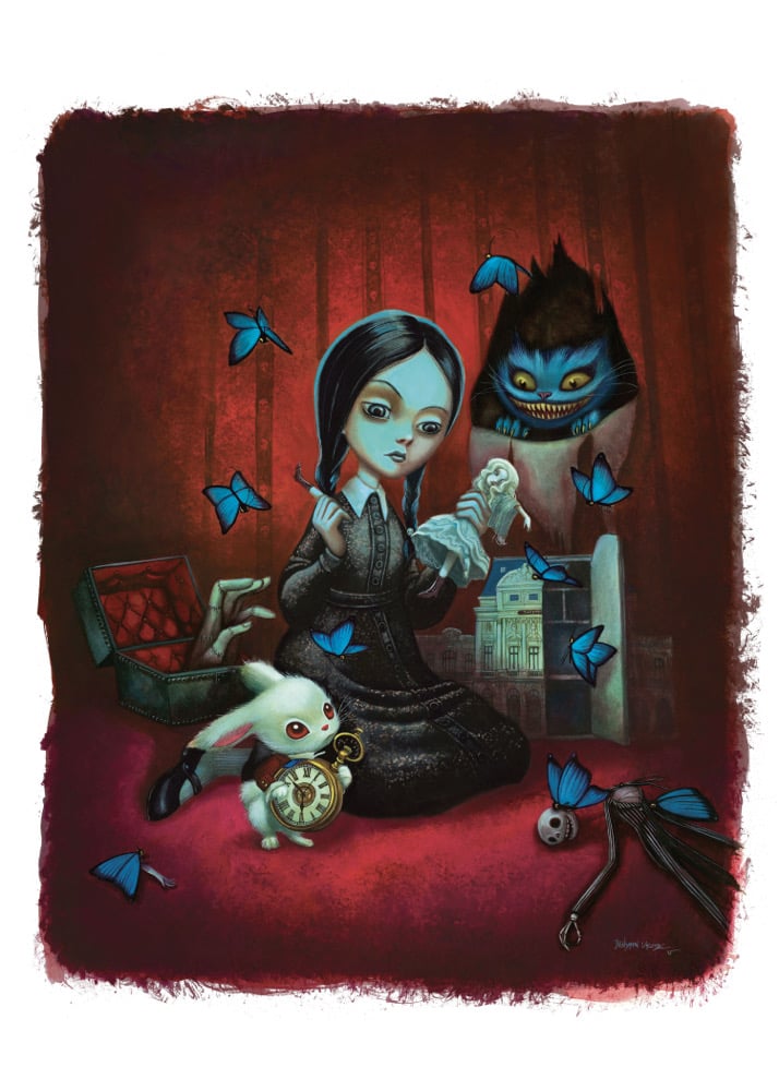 Image of Wednesday and friends - Edition Art Embellished