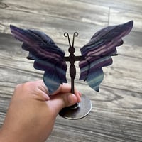 Image 2 of Fluorite Butterfly Wings 🦋