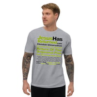 Image 24 of Jesus Has Returned .com Fitted Short Sleeve T-shirt