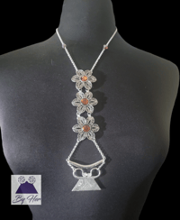 Image 1 of Flower Jewel Tie