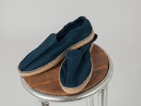 Image 1 of Alpargatas de espiga azules