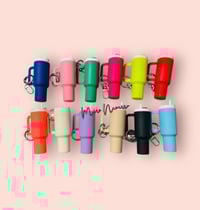 Image 1 of DOZEN MINI CUP KEYCHAINS-12pcs