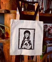 Image 2 of Handprinted cotton totes