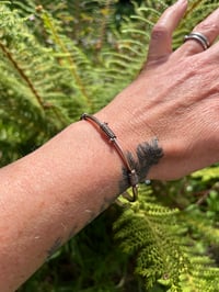 Image 2 of Open Ended Copper Wrap Bangle