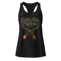 Image 1 of ladies love guns 15 dirty tank top
