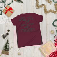 Image 4 of Unisex Youth Short Sleeve T-Shirt ( life is not a game)