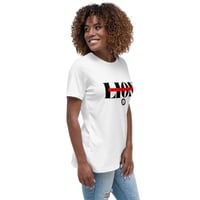 Image 2 of Women's Lion Mentality(black logo) Relaxed T-Shirt