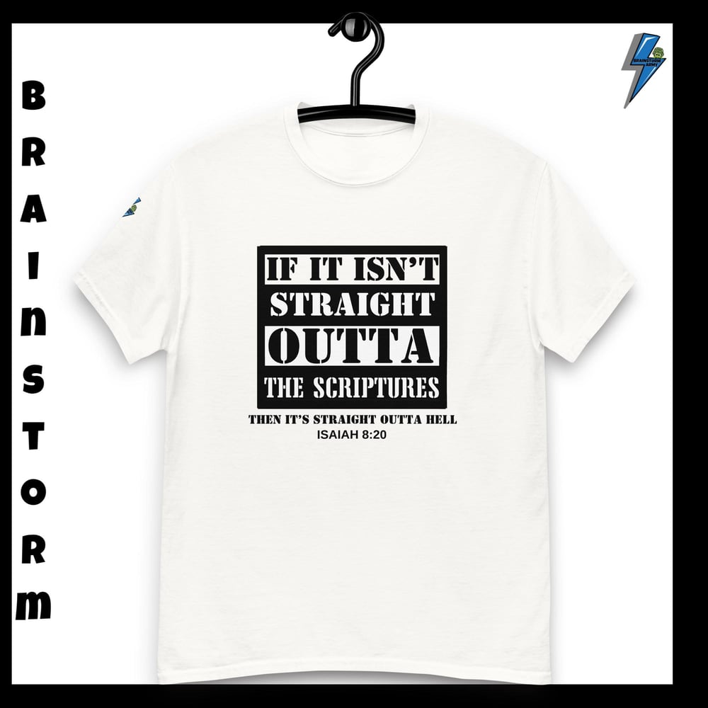 Straight Outta Scripture tee