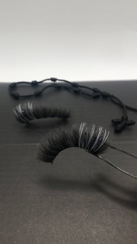 Image 1 of Black Bracelet and Color Lash