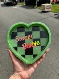 Image 4 of Checkered stoner Barbie *made to order*