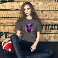 Image 12 of Purple and Pink Goat Baphomet Unisex t-shirt