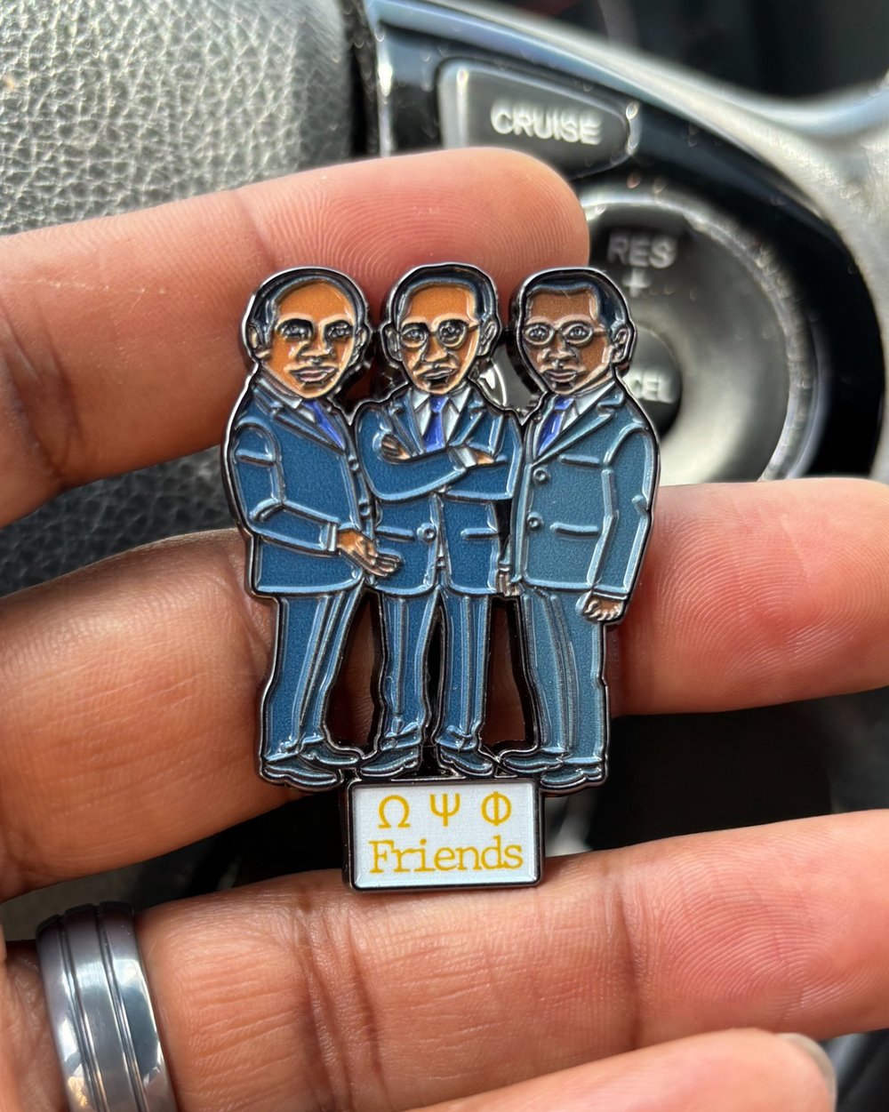 ΩΨΦ Enamel Pins