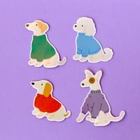 Image 1 of Stickers Cozy Dogs