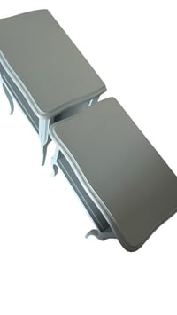 Image 2 of Beautiful french oak bedside