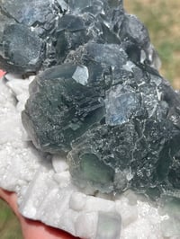 Image 6 of Inner Mongolia Candle Quartz & Fluorite Specimen #2500