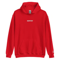 Image 2 of I am happy we met- red hoodie