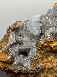 Image 10 of Blue Barite Geode | Morocco #2851