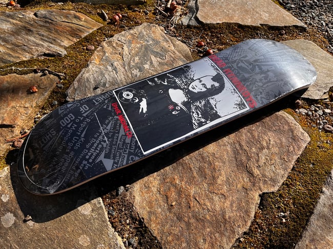 Dead Kennedys fine art skateboard