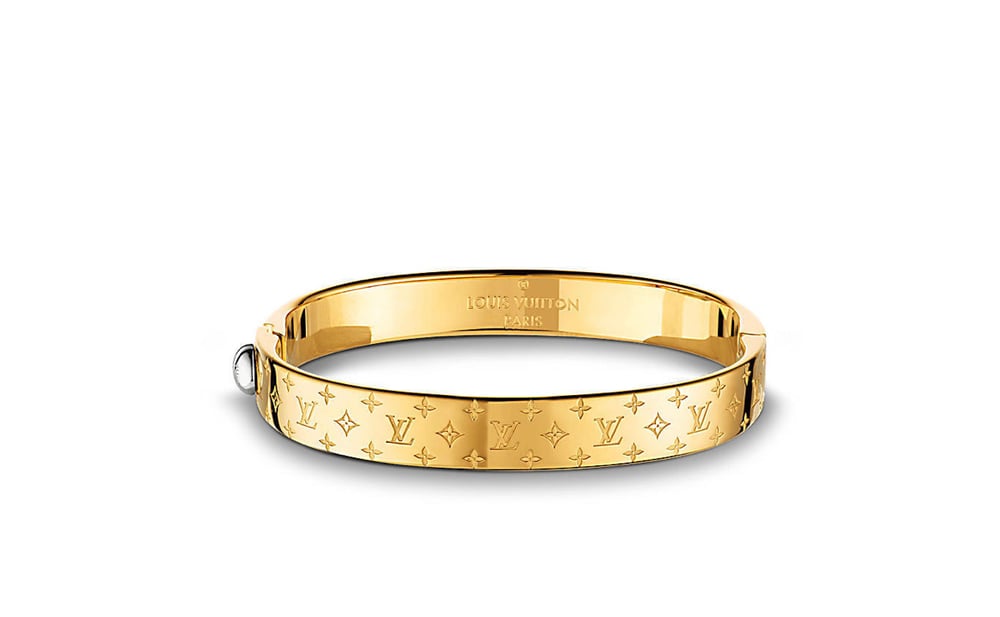 LV Monogram Gold Bracelet