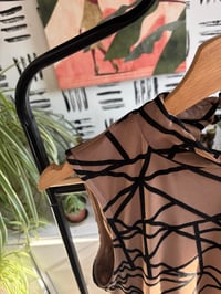 Image 2 of Black and tan dress