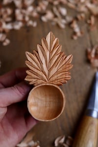 Image 3 of Maple leaf- Coffee Scoop 