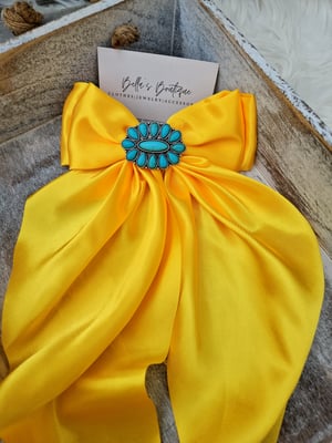 Image of Western Hair Bow Clip 