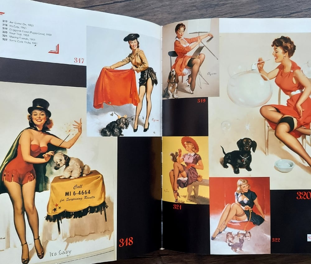 Gil Elvgren: The Complete Pin-Ups, by Charles G Martignette & Louis K Meisel