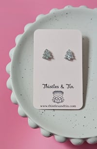 Image 3 of Teeny Tiny Christmas Tree Studs - SKU 427