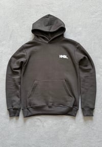 Image 1 of BLACK STAY HUMBLE EMBROIDERED HOODIE