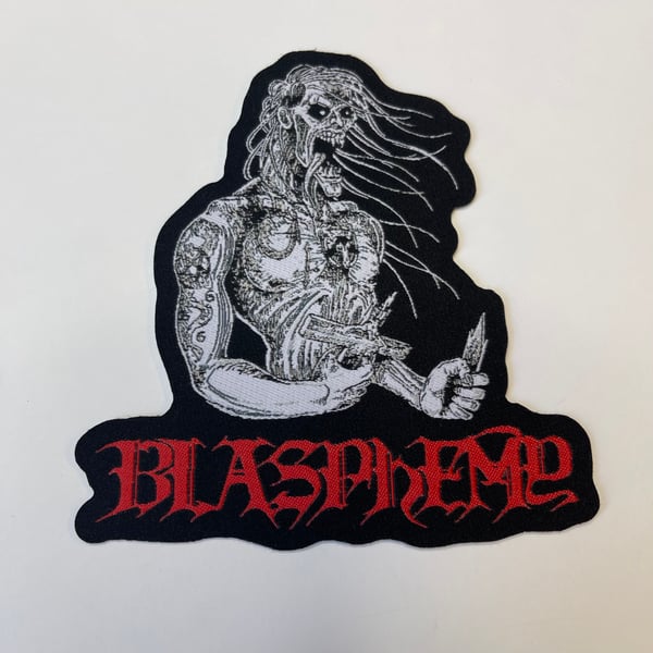 Image of Blasphemy - Live Ritual: Friday The 13th Woven Patch