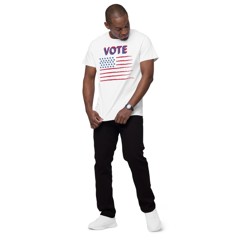 Image of Vote Men's premium cotton t-shirt