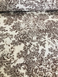 Image 2 of Loneta - Toile de Jouy - Marrón - 10€/m