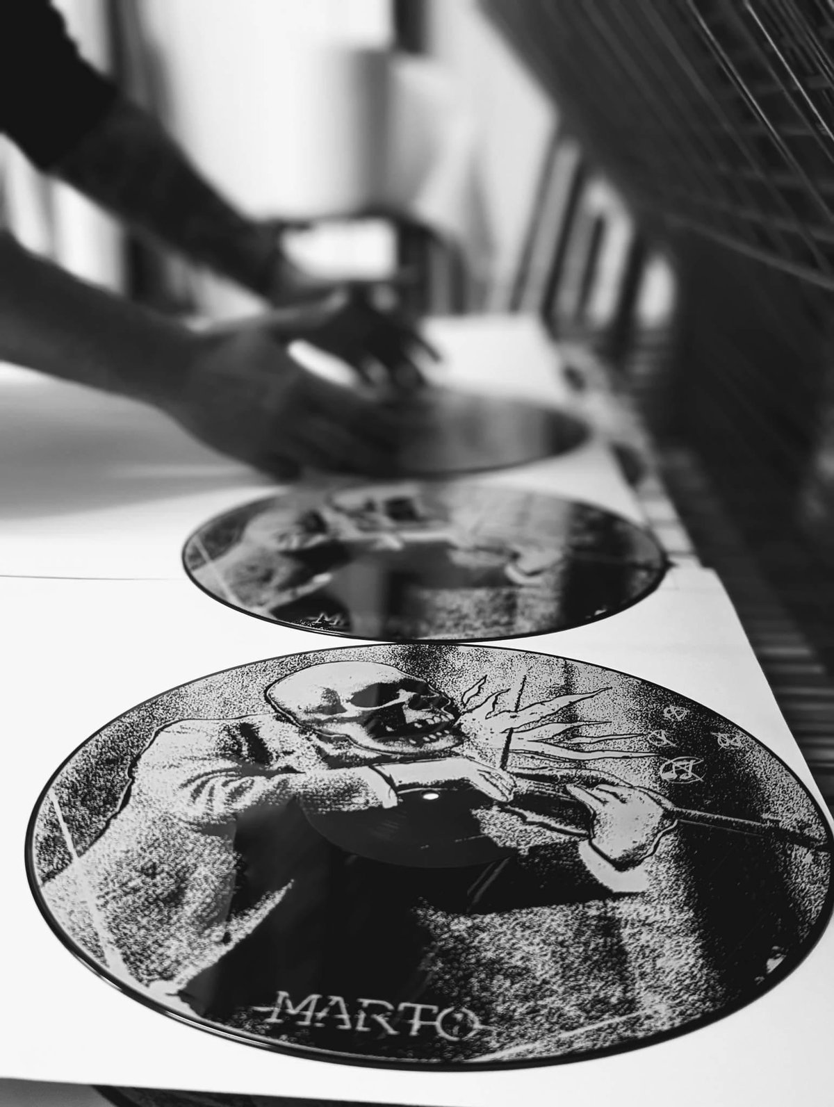 Image of Martø - "S/T" One Sided 12" (Belgian Import)