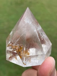 Image 12 of Diamond Cut Clear Quartz Crystal #1898