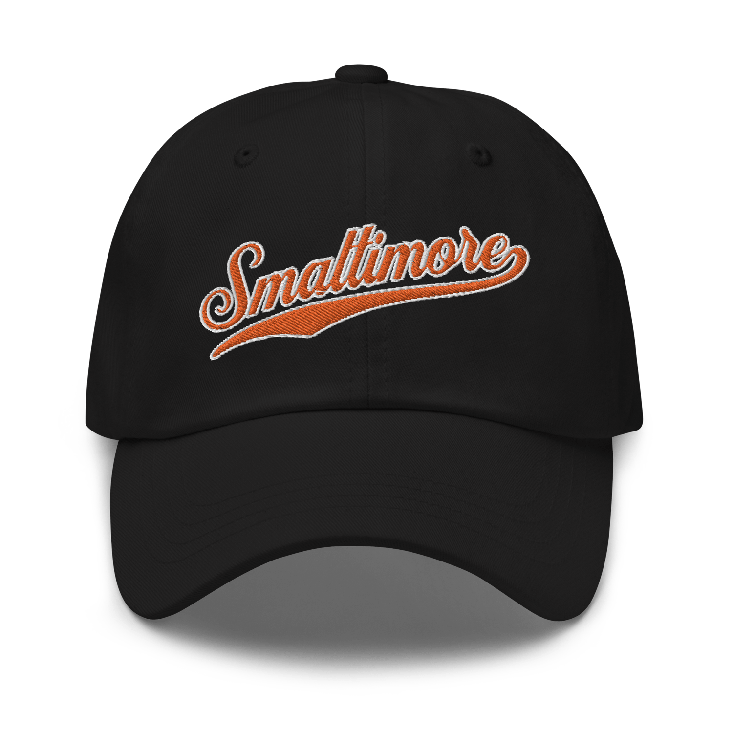 Image of Smaltimore Baltimore Dad Hat (Black)