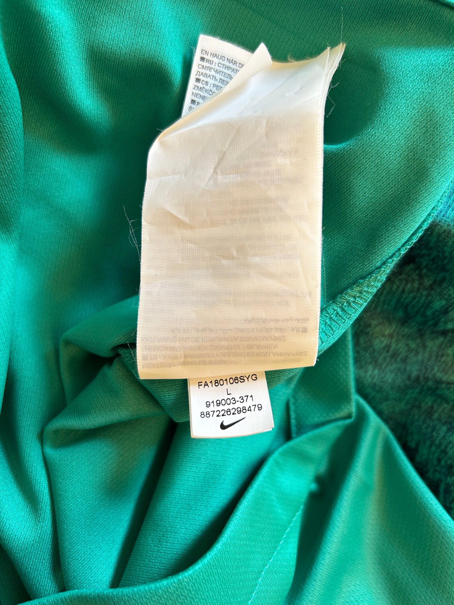 Image of Tottenham Hotspur “LUCAS 27” 2018/19 Third Shirt + UCL patches (L)