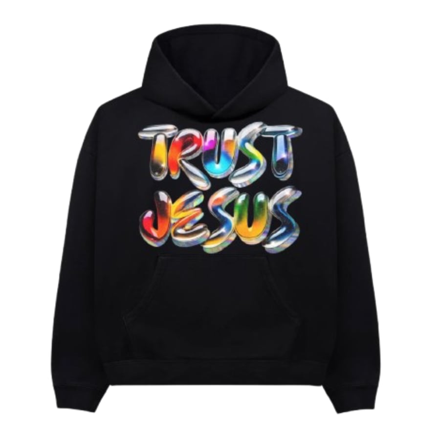 Image of “Trust Jesus” (Heavyweight) Hoodie 