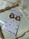 Mini triangle hoops 