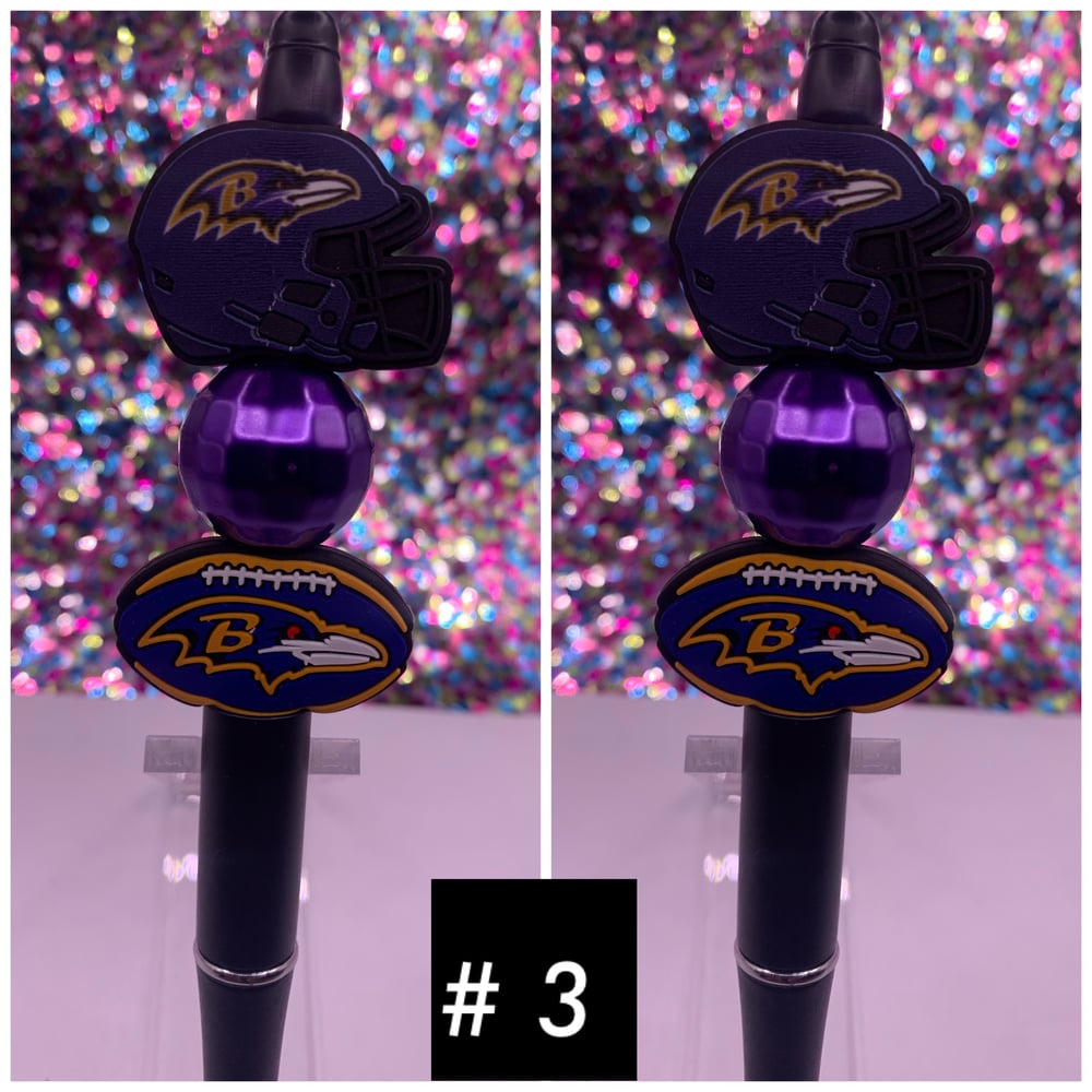 Image of Purple Football Pen