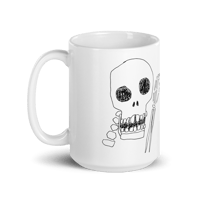 Image 3 of Mind Ya Bizness mug in white (Design #1)